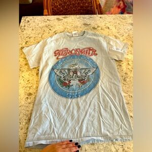 Vintage 1989 Aerosmith official Band T shirt